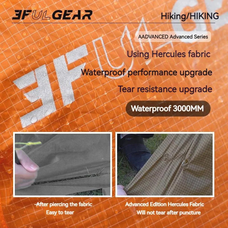 3F UL GEAR Ransel Tahan Air Pe - Rain Cover Backpack ulasan dan harga