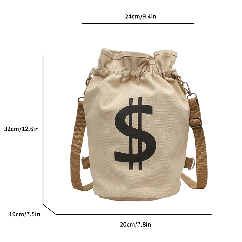 Tiptoegirls Tas Selempang Seru - Canvas Backpack Casual ulasan dan harga