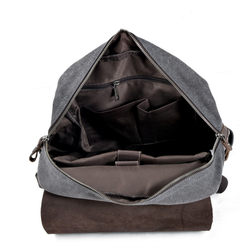 Tas ransel pria retro, tas sel - Canvas Backpack Casual ulasan dan harga