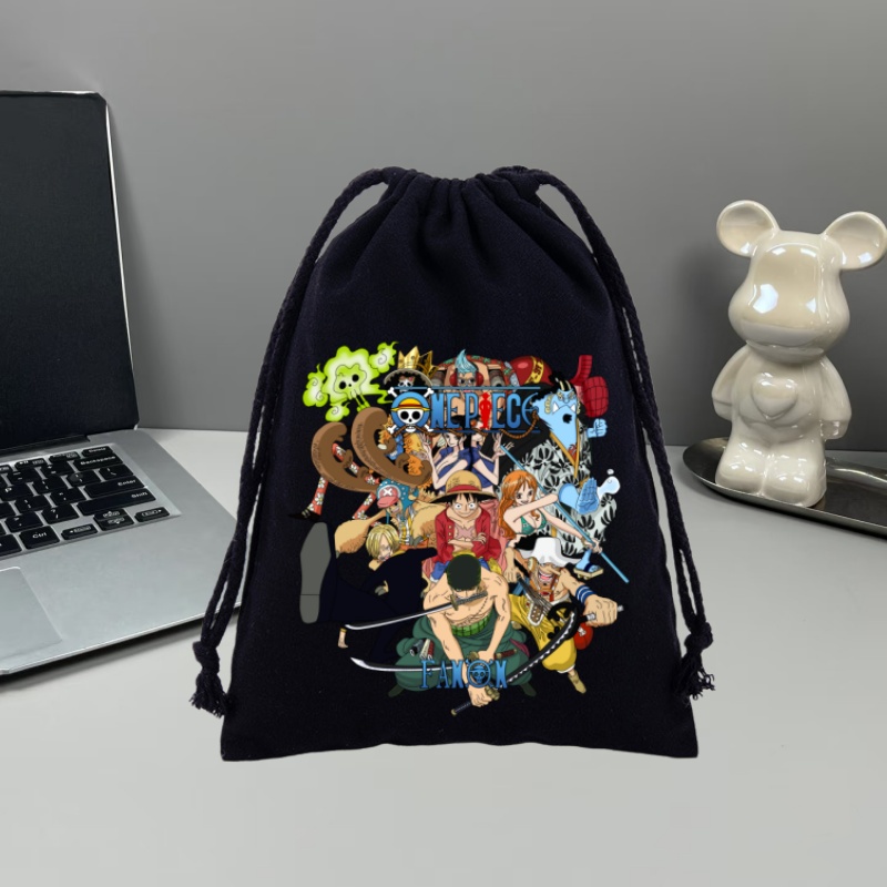 Ransel Serut Anime One Piece L - Drawstring Gym Bag ulasan dan harga