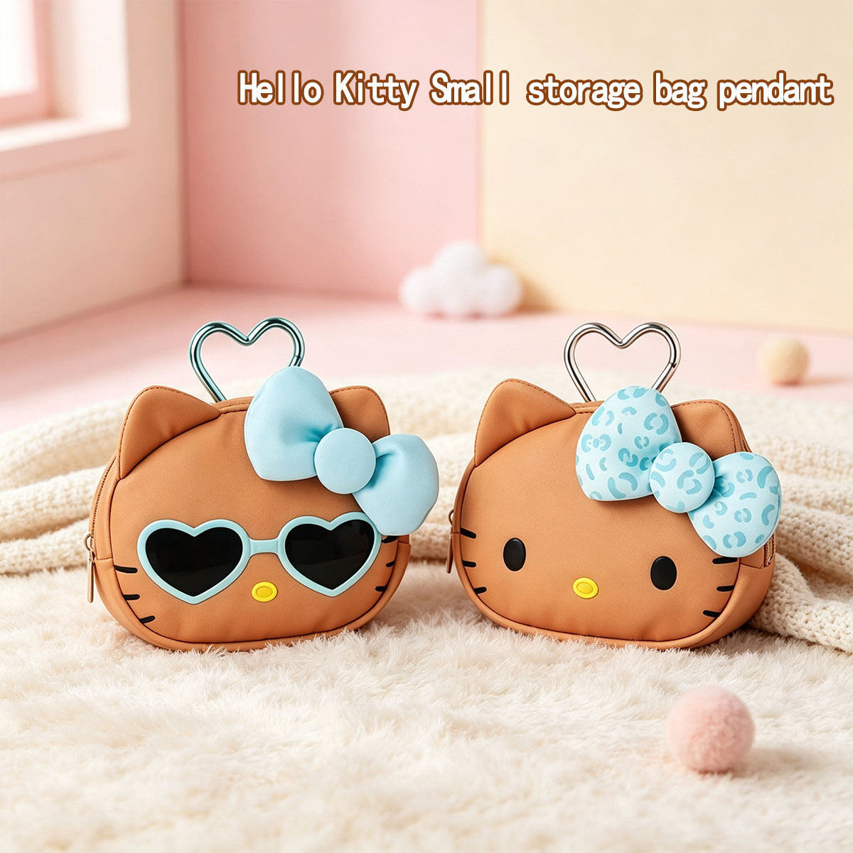 Tas Penyimpanan Mini Hello Kit - Mini Backpack Purse ulasan dan harga