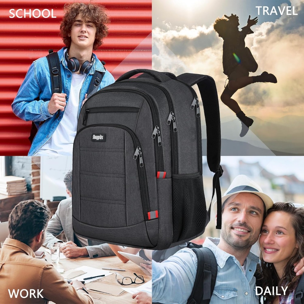 Tas Ransel Sekolah Pria untuk  - Laptop Backpack 15.6 ulasan dan harga