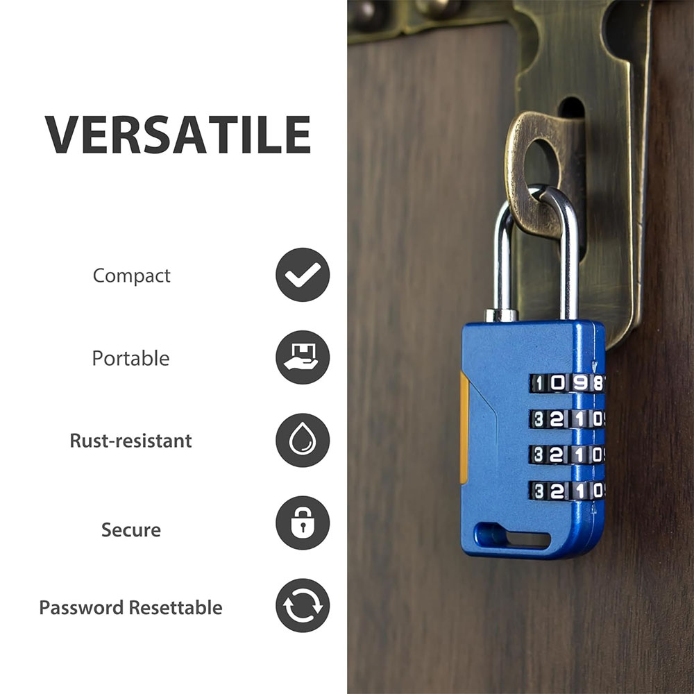 Gembok Kombinasi 4 Digit denga - Travel Backpack Anti Theft ulasan dan harga
