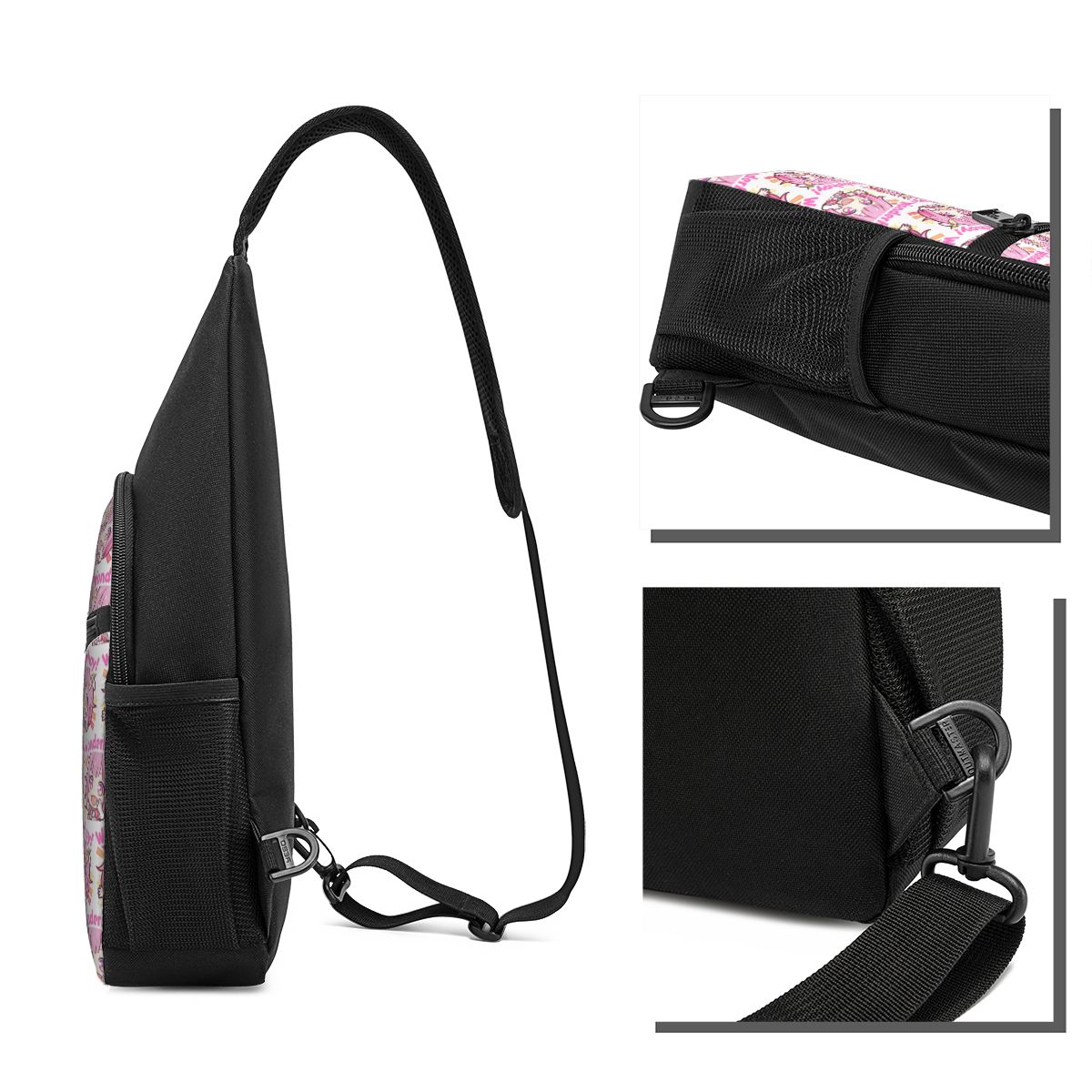 Emu Otori Wonderhoy Stamp Ches - Sling Backpack Shoulder ulasan dan harga